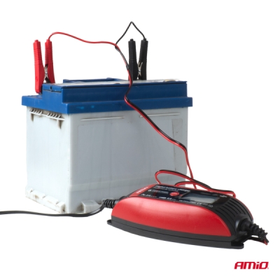 AMiO - Digitálna nabíjačka auto/moto 6V/12V - 2A/4A - DVL DBC-4A