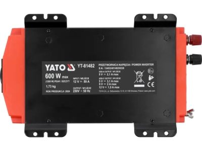 Yato - Menič napätia 12/230V 600W