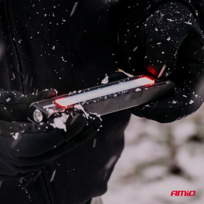 AMiO - LED inšpekčná baterka XTE+SMD 600mAh (BATT)