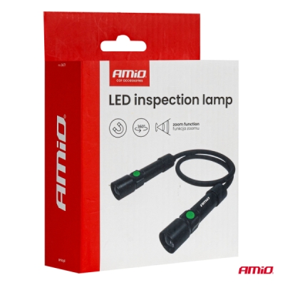 AMiO - LED kontrolná baterka 2xP50 1000mAh (BATT)