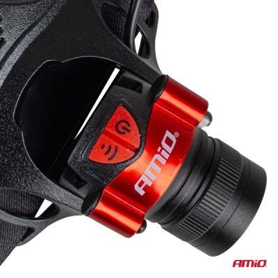 AMiO - Čelovka LED T6 3600mAh (BATT)