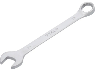Vorel očkoplochý kľúč CrV 23 mm saténový povrch