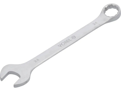 Vorel očkoplochý kľúč CrV 24 mm saténový povrch