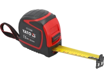Yato - meter zvinovací autostop 32mm x 7.5m