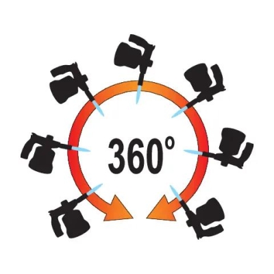 Vorel plynová spájkovacia lampa 360 s piezo