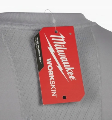 Milwaukee Pracovné tričko krátky rukáv šedé veľ. M