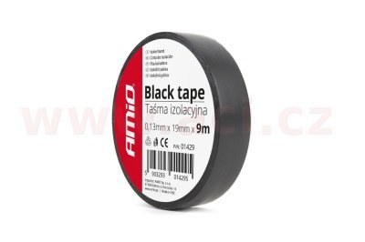 páska izolační 19 mm x 9 m černá