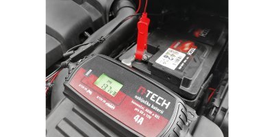 A-TECH - nabíjačka 6/12V, 3 - 120Ah, 4A