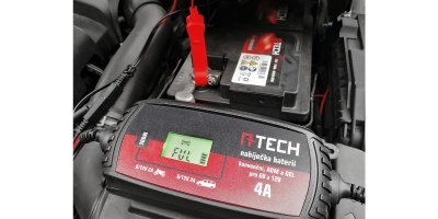 A-TECH - nabíjačka 6/12V, 3 - 120Ah, 4A