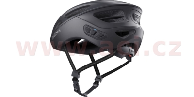 cyklo přilba s headsetem R1, SENA (černá, vel. L)