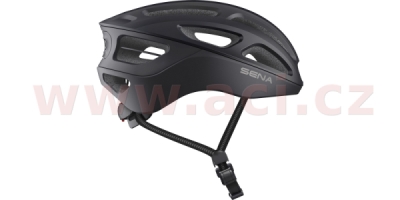 cyklo přilba s headsetem R1, SENA (černá, vel. L)