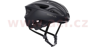 cyklo přilba s headsetem R1, SENA (černá, vel. M)