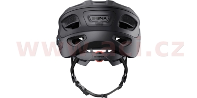 cyklo přilba s headsetem R1, SENA (černá, vel. M)