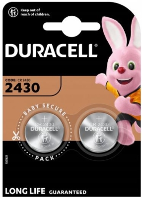 BATERIA DURACELL DL2430 B2 CR2430 2ks blister