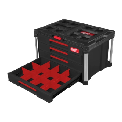 Milwaukee Box na náradie 4 zásuvky PACKOUT™