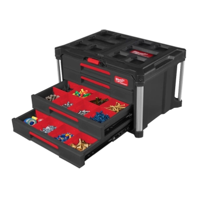 Milwaukee Box na náradie 4 zásuvky PACKOUT™