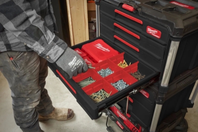 Milwaukee Box na náradie 4 zásuvky PACKOUT™