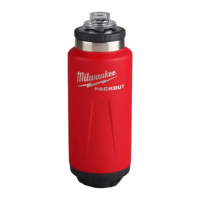 Milwaukee termofľaša PACKOUT 1065 ml, červená