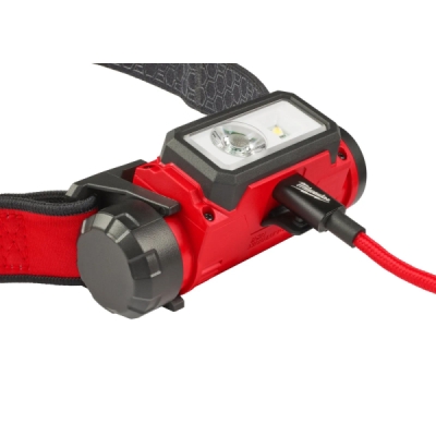 Milwaukee - Čelová lampa (čelovka) 4V s AKU 3.0Ah