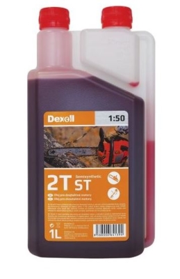 DEXOLL olej Semisynthetic 2T ST 1L červený