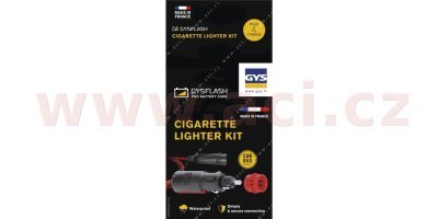konektor pro nabíjení přes zásuvku zapalovače GYSFLASH (pro motocykly s CAN BUS)