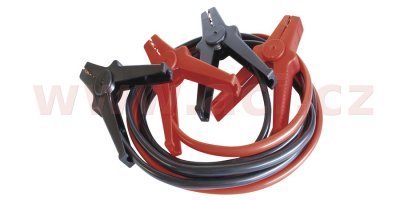 Startovací kabely 500 A, izolované plechové svorky, délka 3.5 m, průřez 25 mm2 mm2 GYS