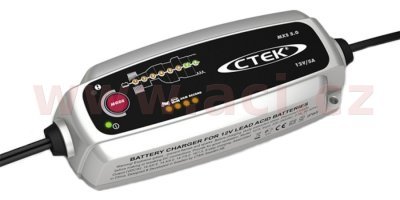 Nabíječka CTEK MXS 5.0 NEW s teplotným čidlom 12 V, 120 Ah, 5 A