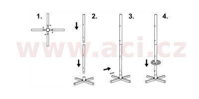 stojan na disky kol 13"-17"