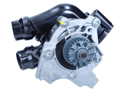 OEM VAG - Pumpa vody AUDI A4 2.0 TFSI 08- (komplet s obrubou a termostatom) 06H121026ED
