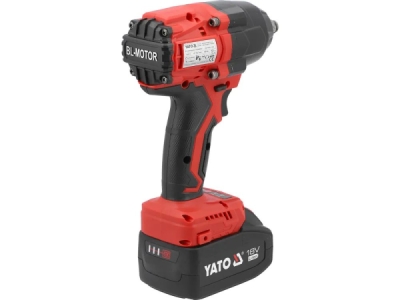 Yato - Rázový uťahovák 18V 1/2" 800Nm s 2xAKU 4Ah