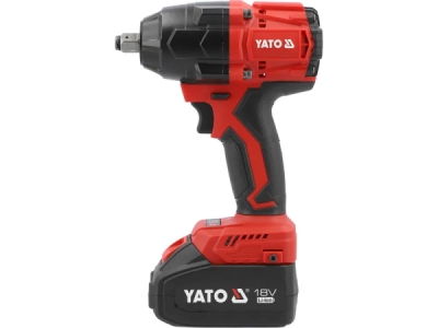 Yato - Rázový uťahovák 18V 1/2" 350Nm s 2xAKU 4Ah