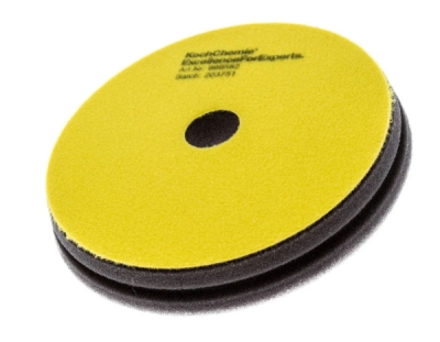 Koch-Chemie - Stredne tvrdý žltý leštiaci kotúč Ø126 mm