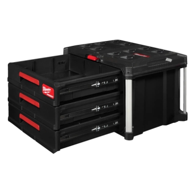 Milwaukee Box na náradie 3 zásuvky PACKOUT™