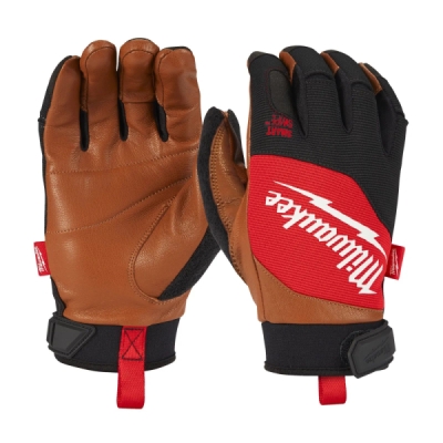 Milwaukee - Pracovné rukavice kožené HYBRID™ veľ: XCXL/11