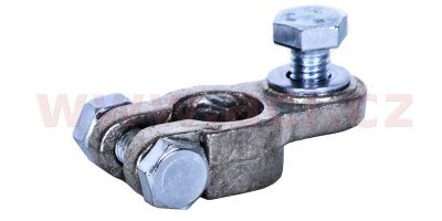 bateriová svorka + (Peugeot) s vrstvou olova 17.5 mm