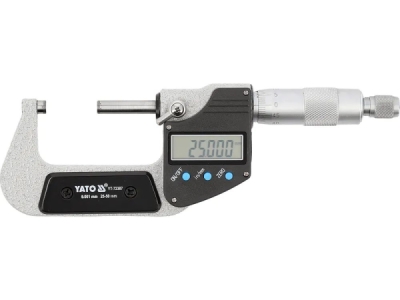 Yato - Digitálny mikrometer vonkajší 25-50mm