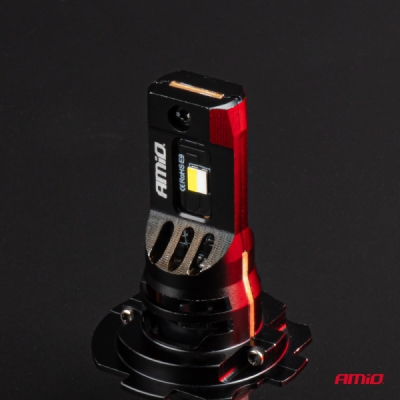 AMiO - LED žiarovky hlavného svietenia Séria F26 PRO LumiTec LIMITED +130% DUO FULL CANBUS H7 H18 12V 24V