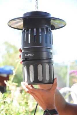 Lund - Lampa na hmyz s ventilátorom UV-A 15W IPX4
