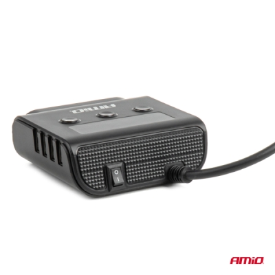 AMiO - Predlžovacia zásuvka s nabíjačkou 4xUSB-A QC3.0 PD 3.0 180 W