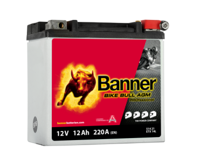 BANNER motobatéria 12V AGM PRO 51421 12Ah 220 BETX 14L
