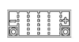 BANNER motobatéria 12V AGM 50412 4Ah 80A BTX5L-BS
