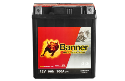 BANNER motobatéria 12V AGM 50614 6Ah 100A BTX7L-BS