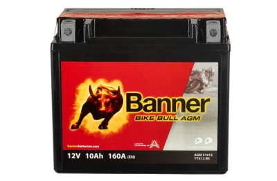 BANNER motobatéria 12V AGM 51012 10Ah 150A BTX12-BS