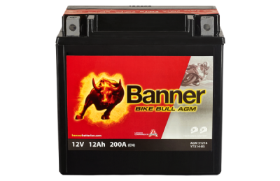 BANNER motobatéria 12V AGM 51214 12Ah 200A BTX14-BS