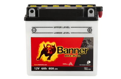 BANNER motobatéria 12V 50611 6Ah B12N5,5-3B