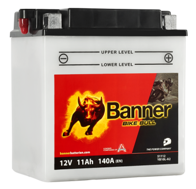 BANNER motobatéria 12V 51112 11Ah BB10L-A2 P+