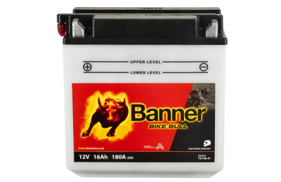 BANNER motobatéria 12V 51615 16Ah BB16B-A1, Ľ+
