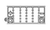 BANNER motobatéria 12V 51615 16Ah BB16B-A1, Ľ+
