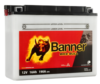 BANNER motobatéria 12V 51616 16Ah BB16AL-A2, P+