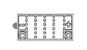 BANNER motobatéria 12V 51616 16Ah BB16AL-A2, P+